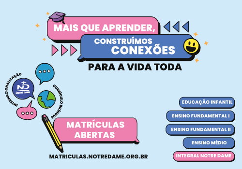 Banner Mobile - Rede de Educação Notre Dame e Portal